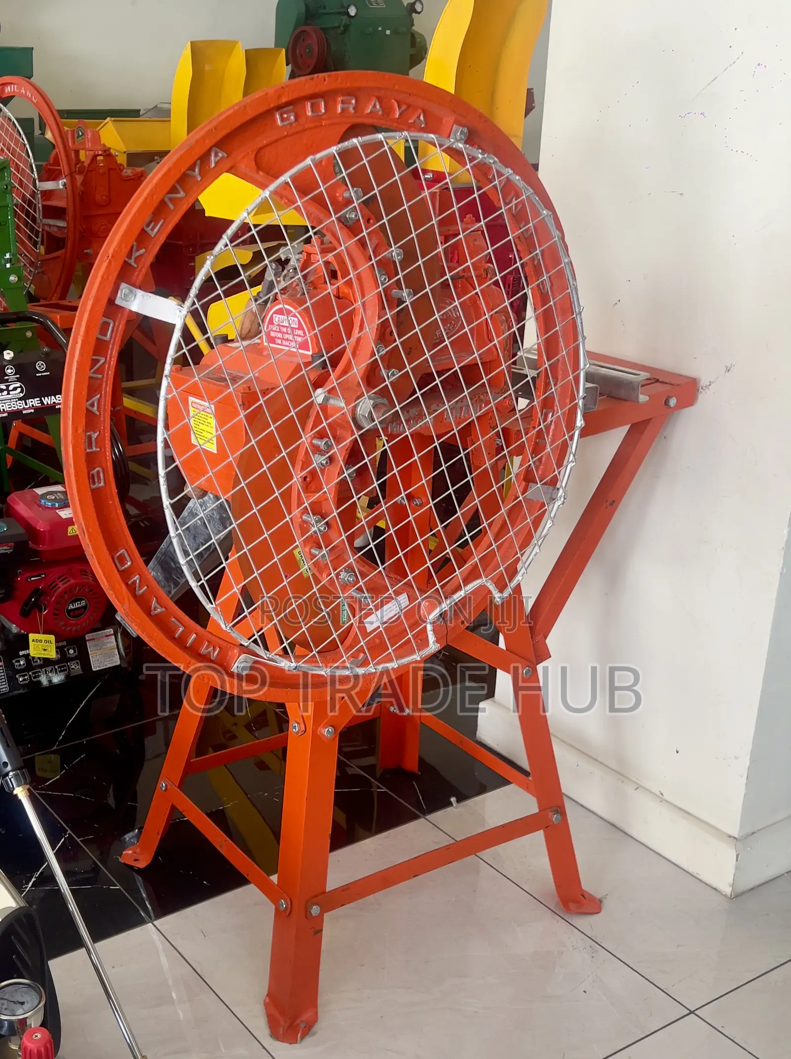 Milano Italia Chaff Cutter 2 Blade With Engine Stand Without Motor