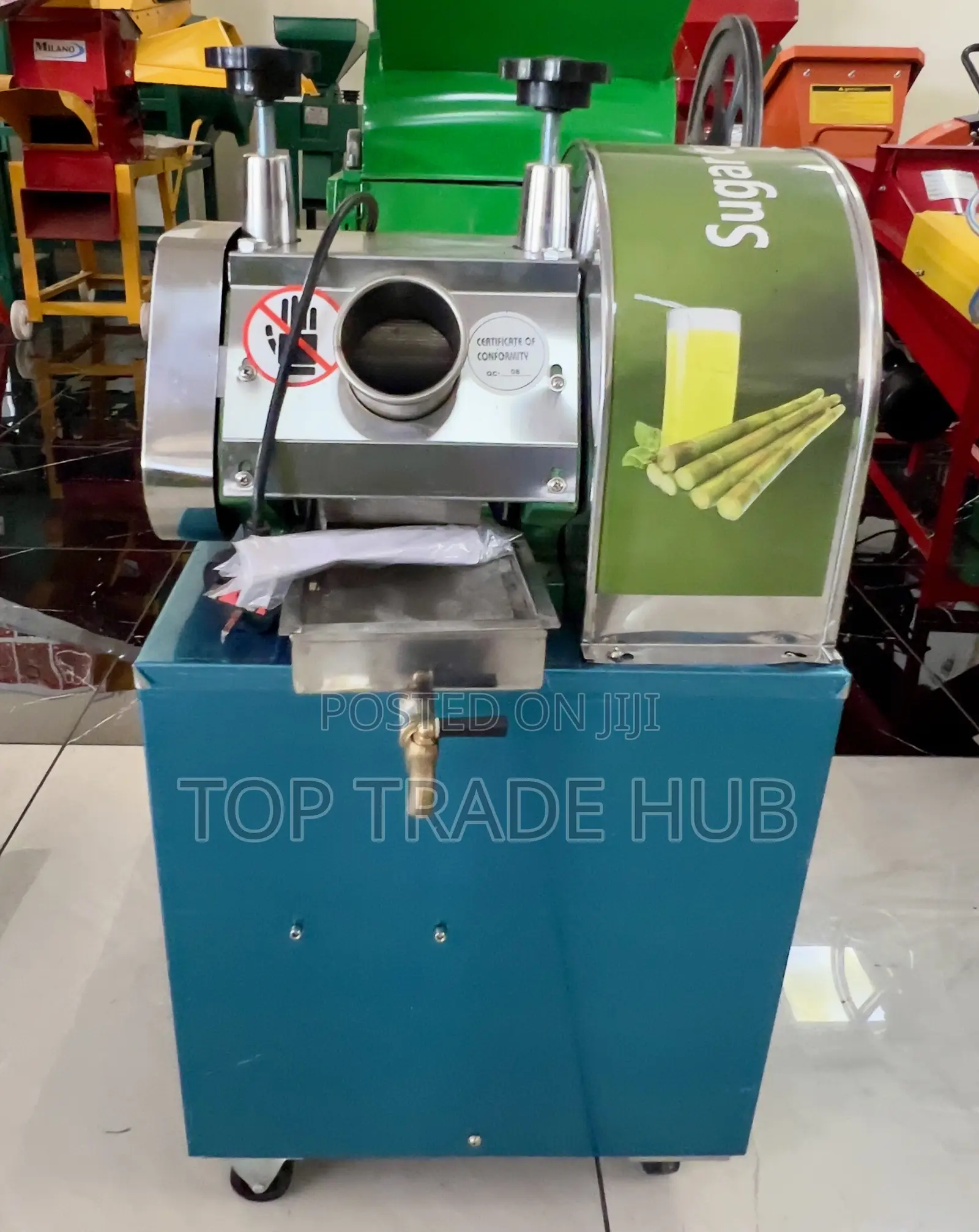 Complete Milano Sugarcane Crusher/Extractor For Sugarcane Juice
