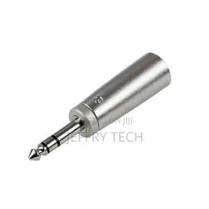 6.35 Mm Stereo Male Jack to XLR Male Adapter