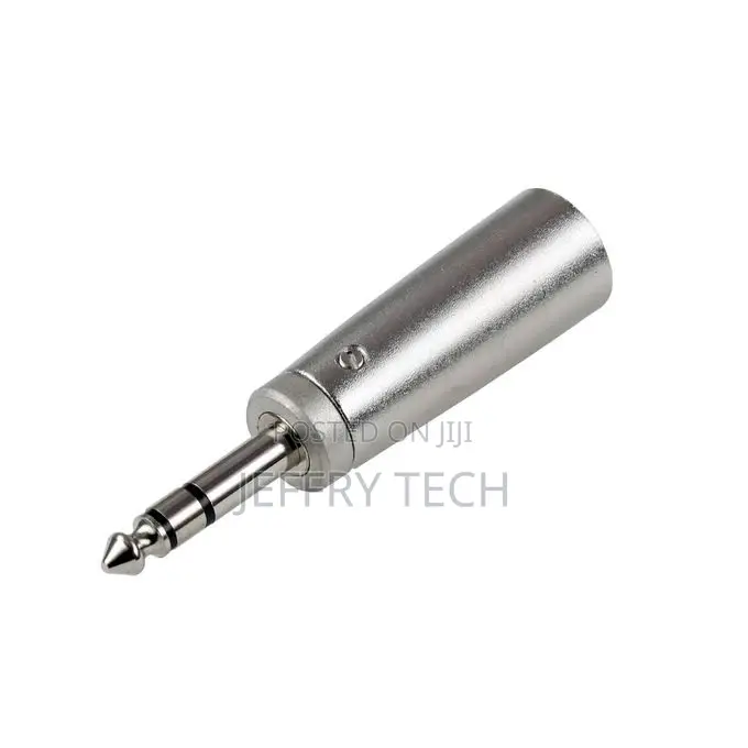 6.35 Mm Stereo Male Jack to XLR Male Adapter