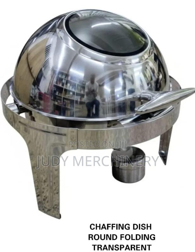 Round Folding Chaffing Dish