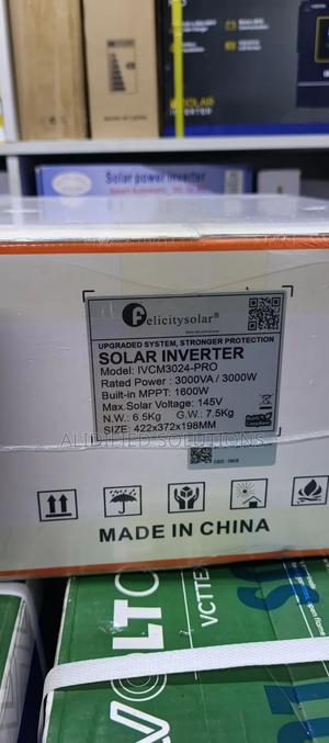 Felicity 3kva Hybrid Inverter<>Solar Inverter - main view