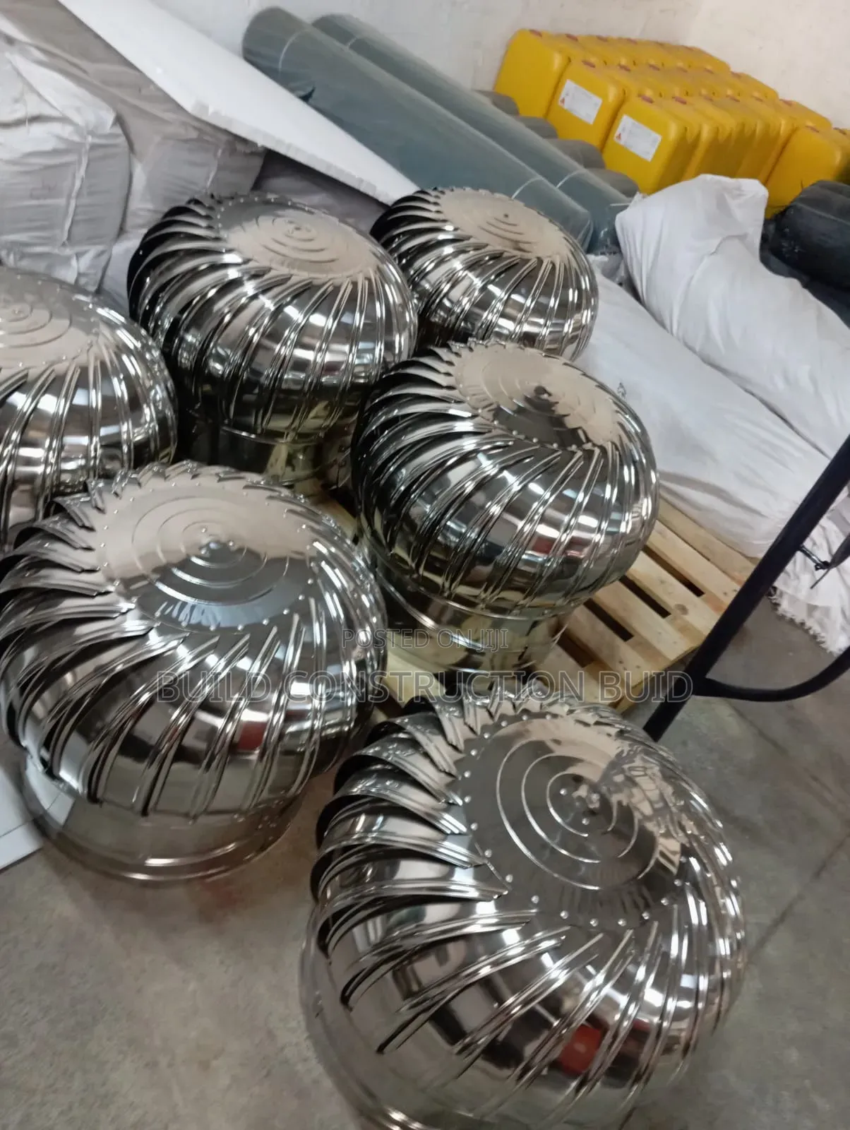 Passive Wind Driven Cyclones/Stainless Steel Cyclones.