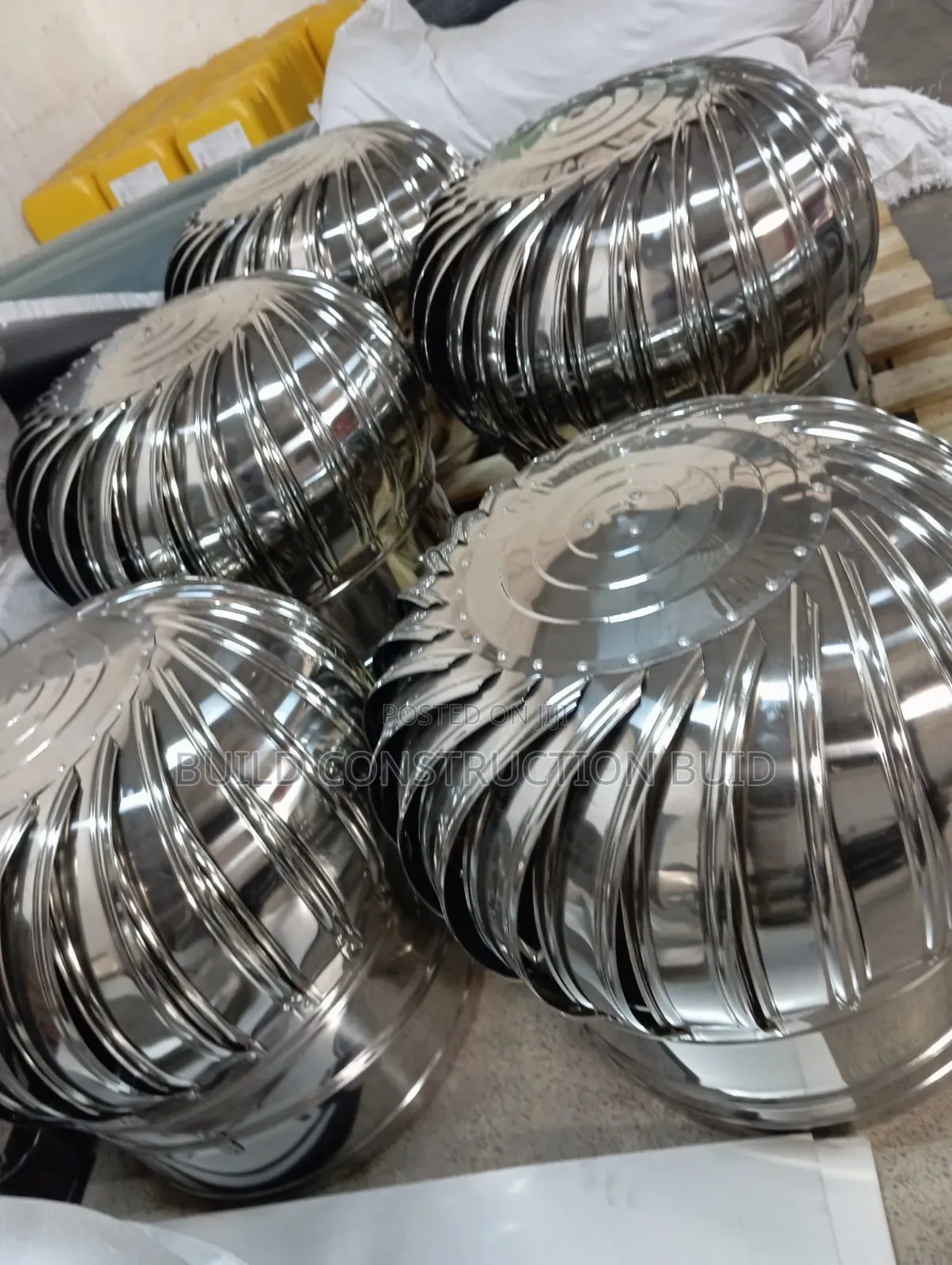 Passive Wind Driven Cyclones/Stainless Steel Cyclones.