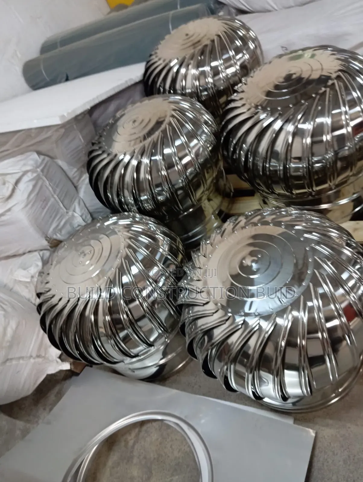 Passive Wind Driven Cyclones/Stainless Steel Cyclones.