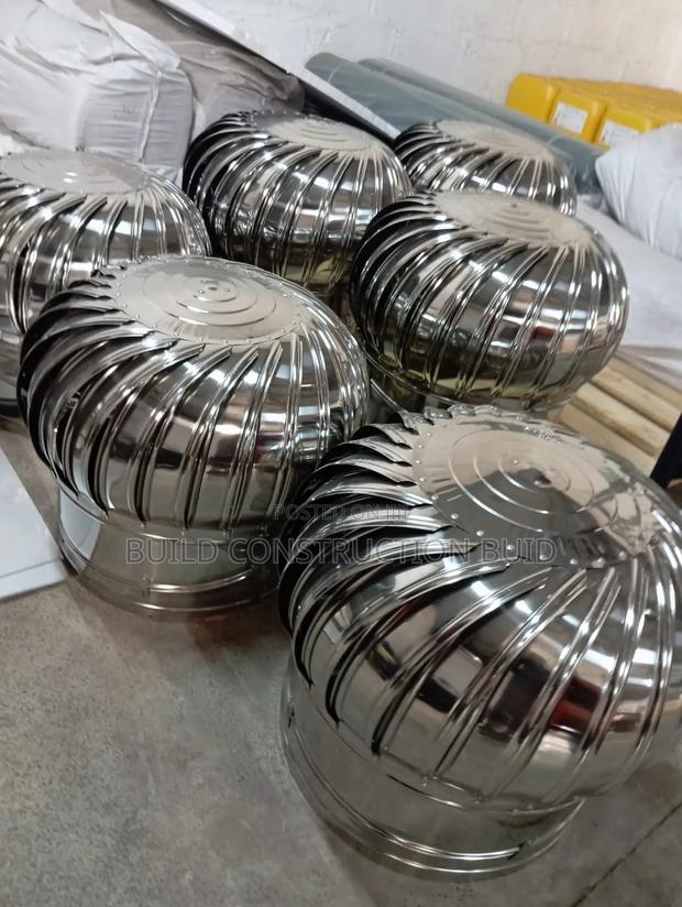 Passive Wind Driven Cyclones/Stainless Steel Cyclones. - thumbnail 5