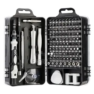 115-in-1 Magnetic Precision Screwdriver Kit for Repairing Computers, P