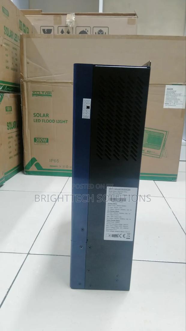 3kw Hybrid Solar Inverter Luminous Pure Sine Wave, Backup Power System - thumbnail 3