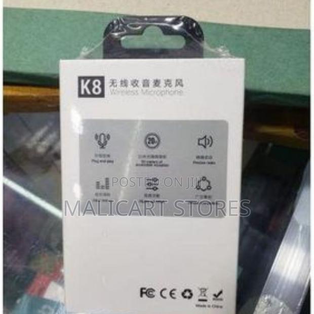 K8 Noise Cancellation Wireless Lavalier Microphone - thumbnail 2