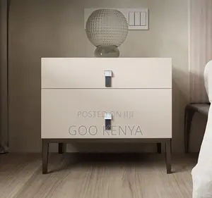 Home Cabinet; White Wooden Nightstand – Modern Italian Bedside Cabinet