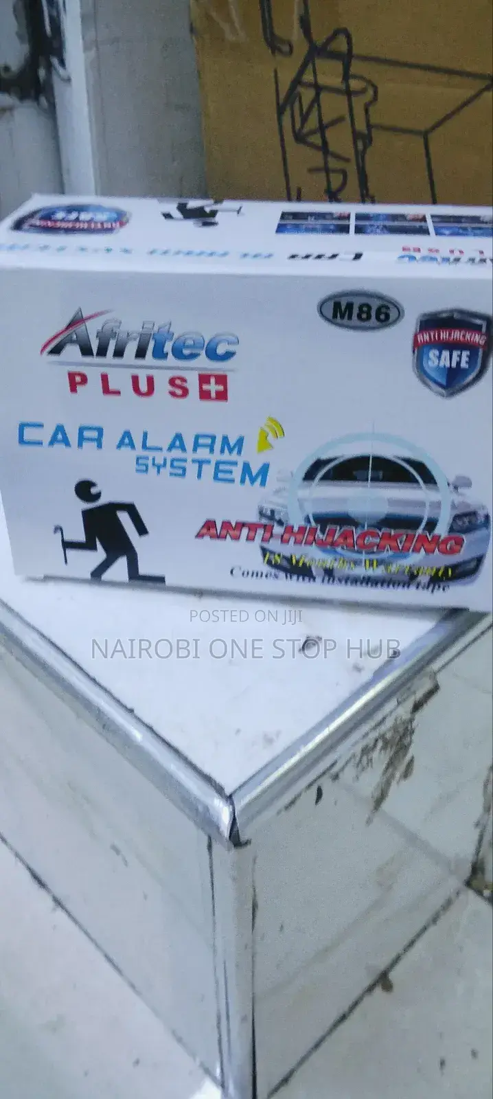 Smart Anti-Hijacking Vehicle Alarm