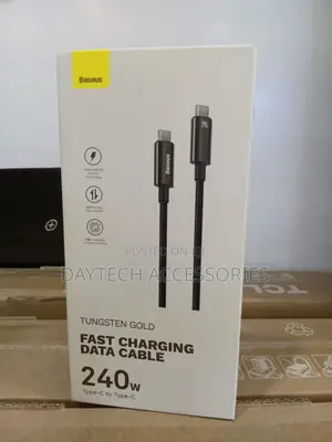 Baseus 3m 240w Tungsten Type-C to Type-C Cable