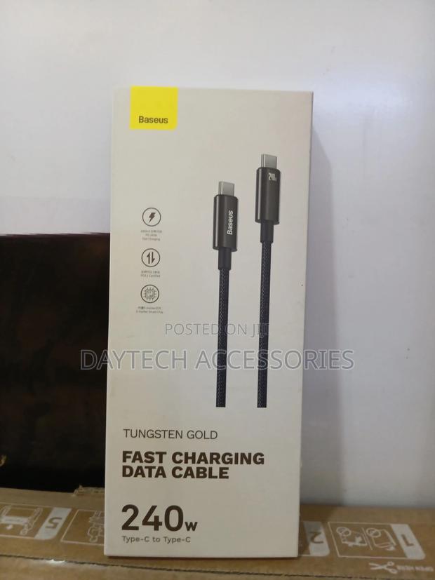 Baseus Usb-C Fast Charging Cable-240w (3 Metre)