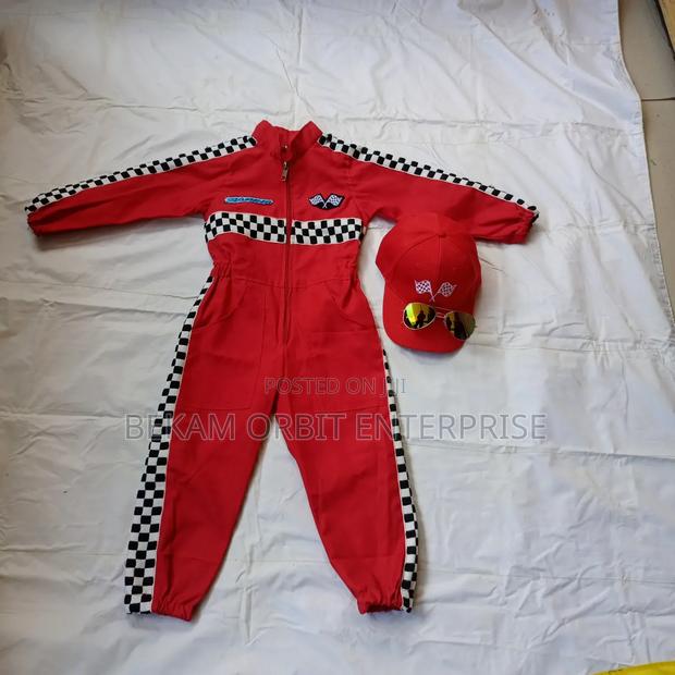 Race Car Safari Rally Kids Costume