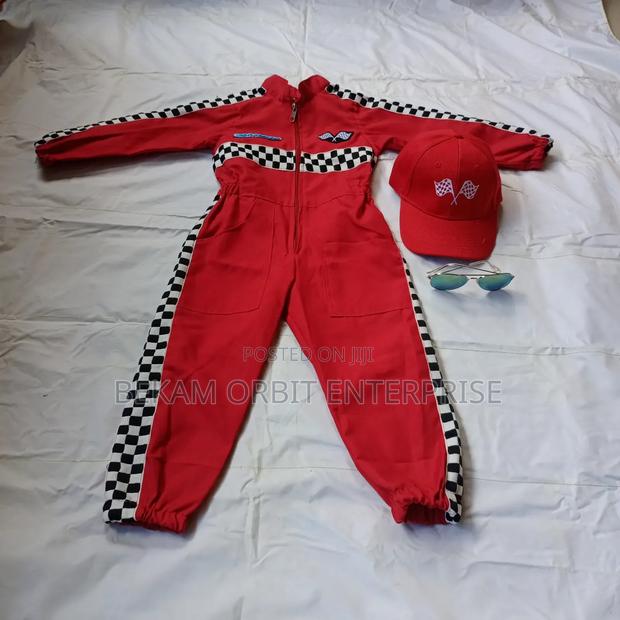 Customized Racing Costume for Kids 3pc Outfit - main view