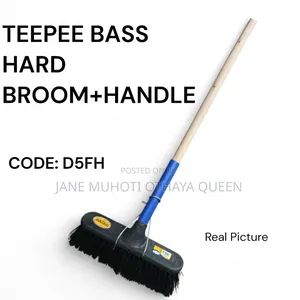 Teepee Bass Hard Broom + Handle