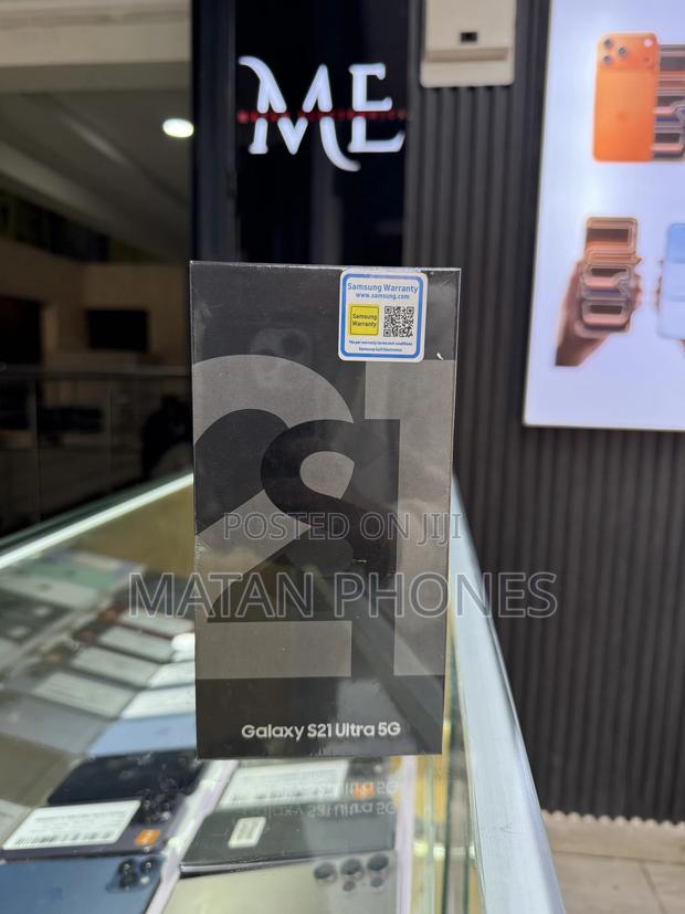 Samsung Galaxy S21 Ultra 5G 256 GB Black - main view