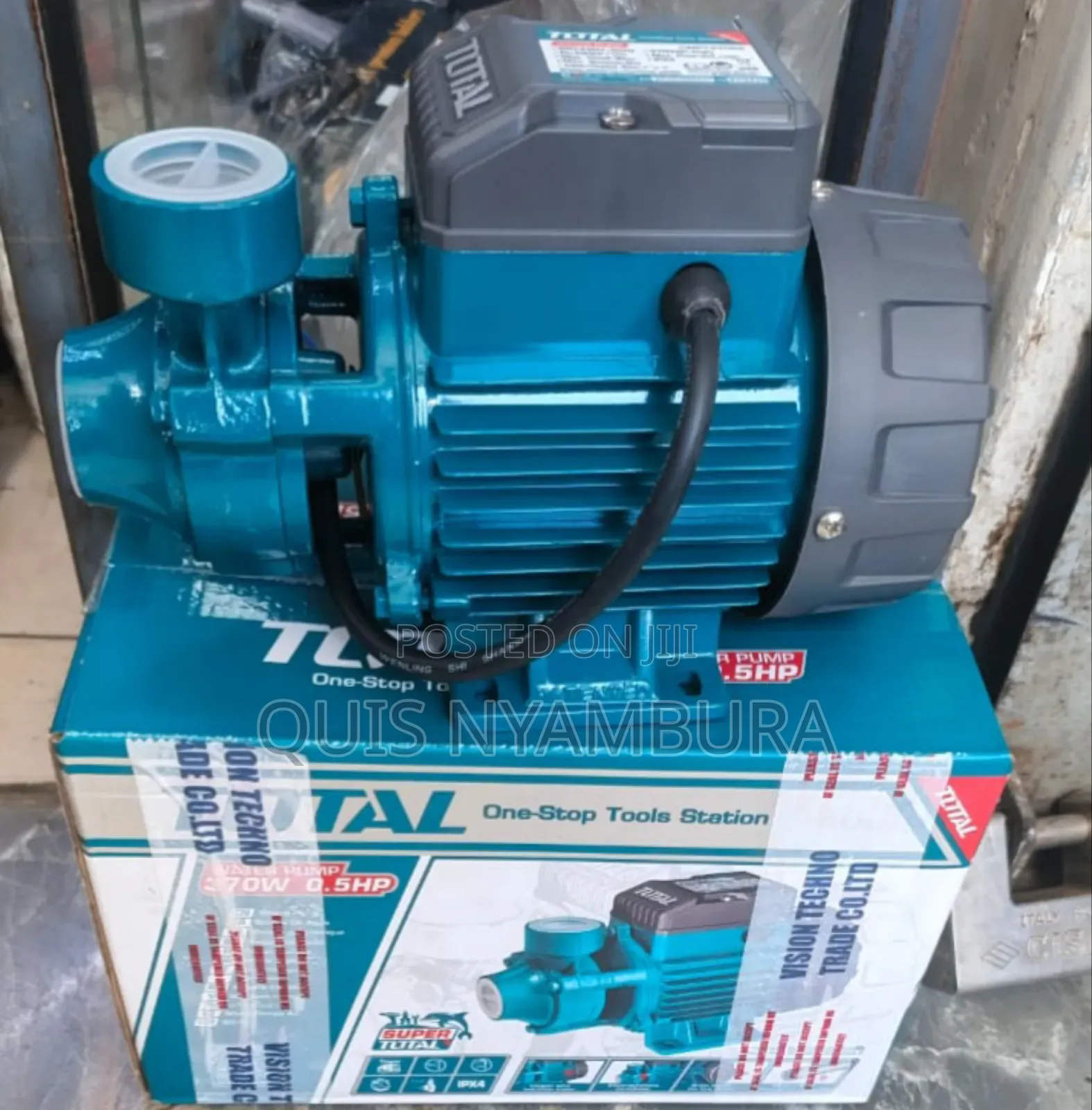 Total Water Pump/ Electric Water Pump 0.5hp