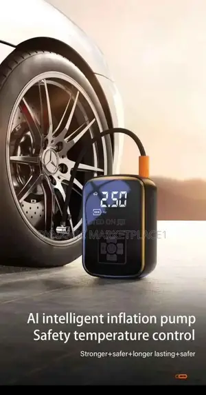 Portable Wireless Electric Tire Inflator Car Air Pump