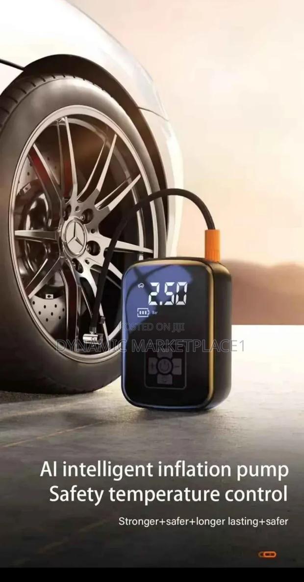 Portable Wireless Electric Tire Inflator Car Air Pump
