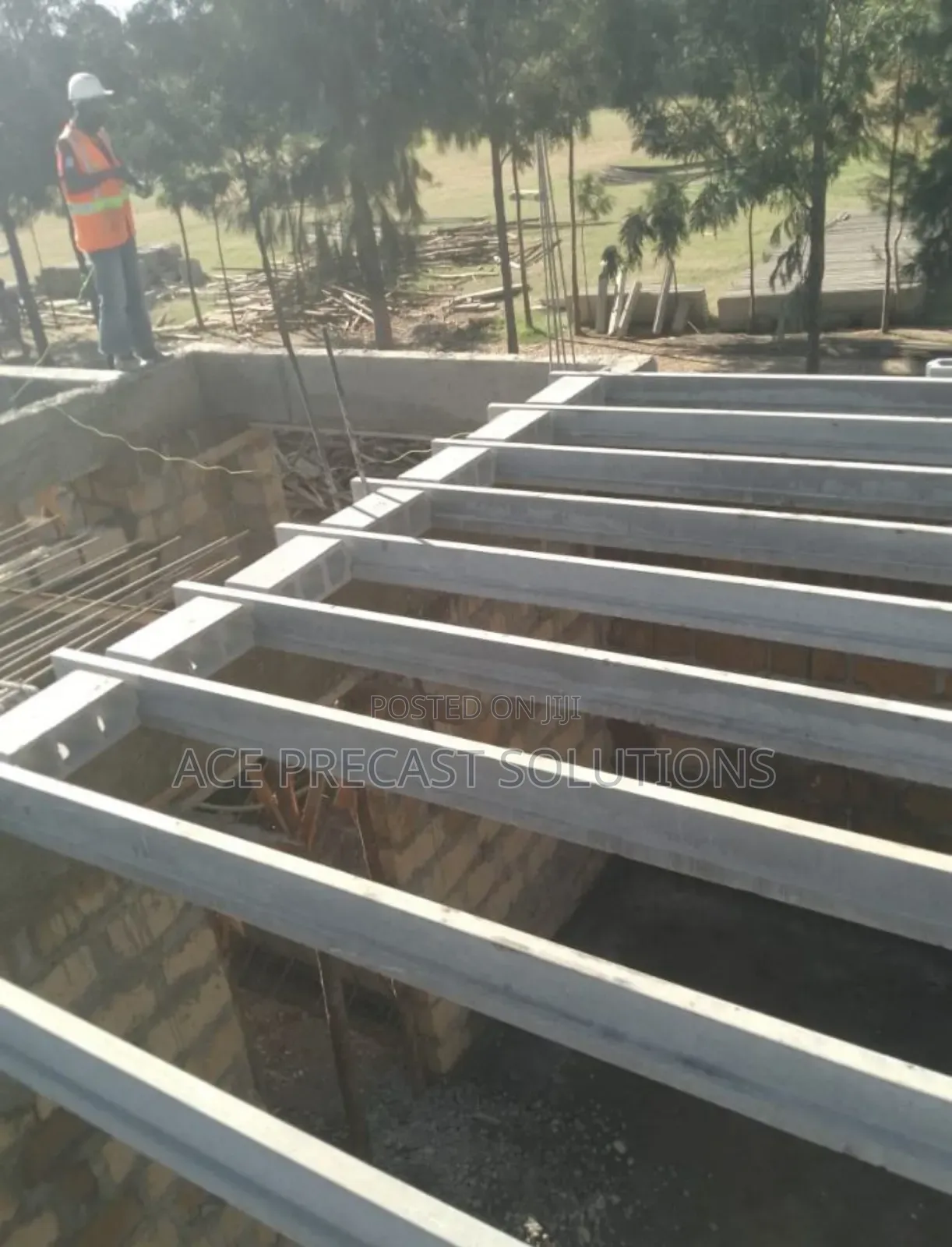 T Beams Installation