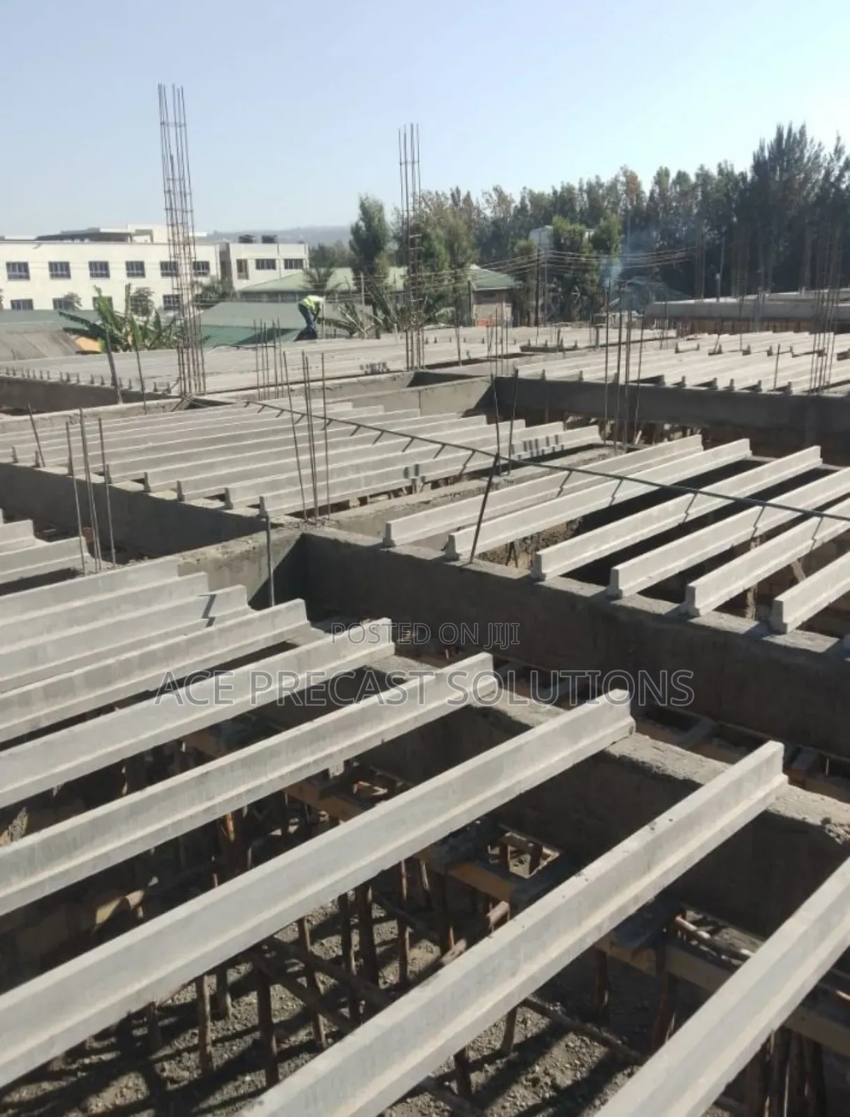 T Beams Installation