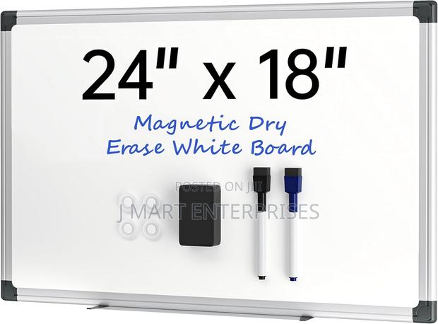 Magnetic Whiteboard For Wall, Dry Erase Board With Silver Frame,