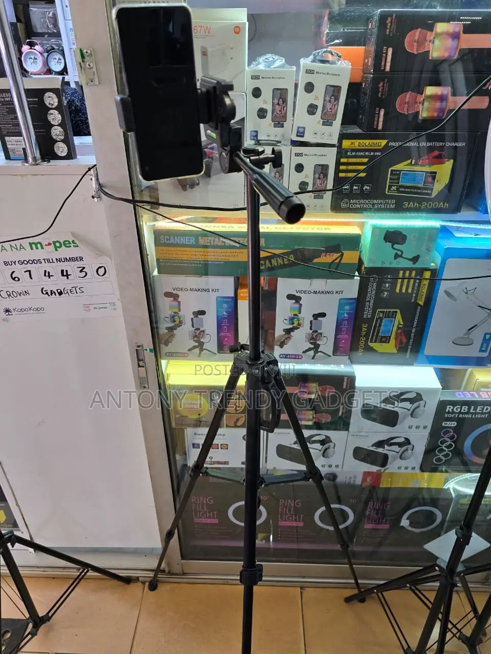 Tripod 3366 Adjustable Camera Stand for Phone DSLR
