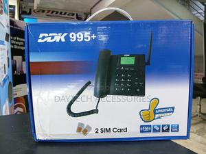 DDK 995+ GSM Desk Phone With Dual Sim - thumbnail 2