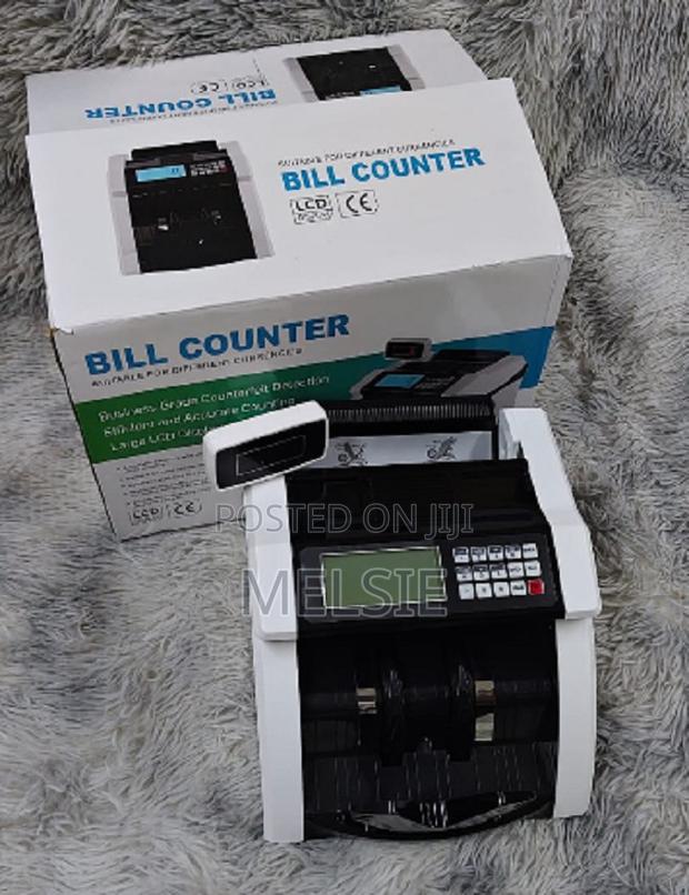 High-Speed Money Bill Counter Detect Counterfeit Banknotes