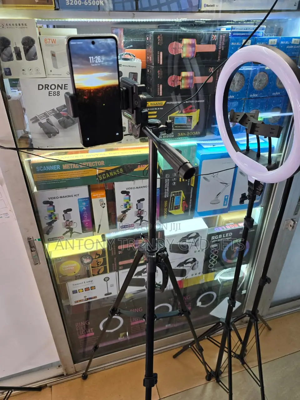 Tripod-3366 Portable Photography Tripod With Phone Holder