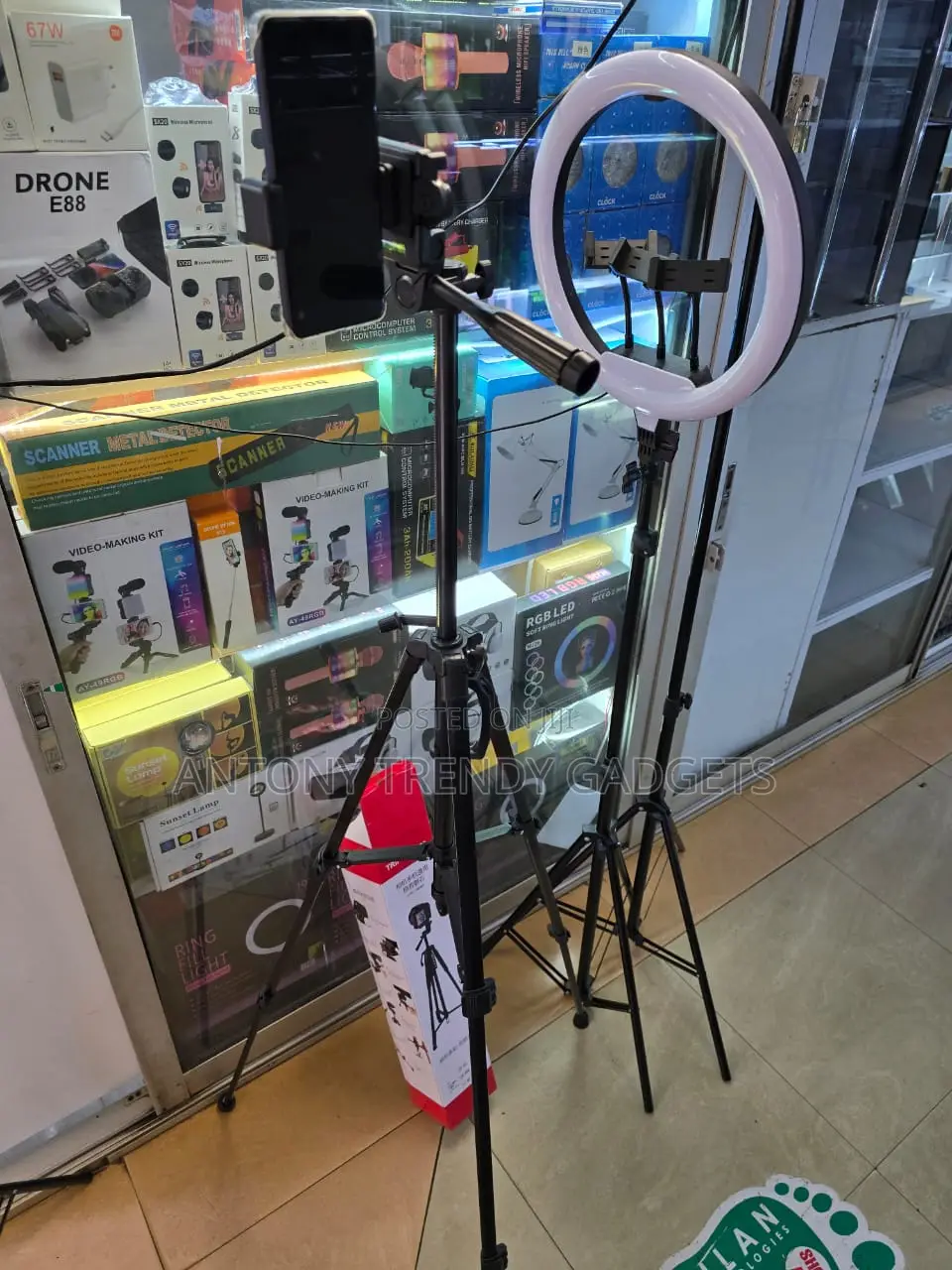 Tripod-3366 Portable Photography Tripod With Phone Holder