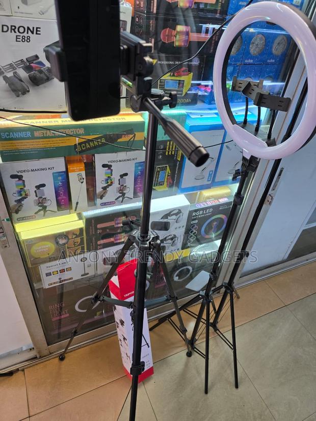 Universal Tripod 3366 For Ring Light, Camera & Smartphone - main view