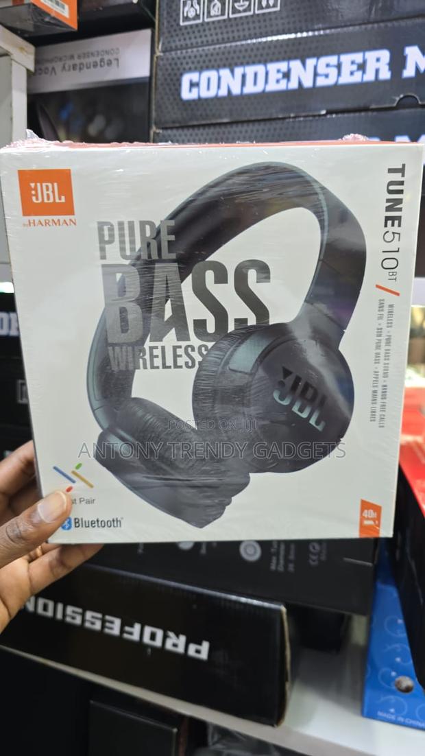 Jbl Tune 510bt Wireless Headphones | Pure Bass Bluetooth