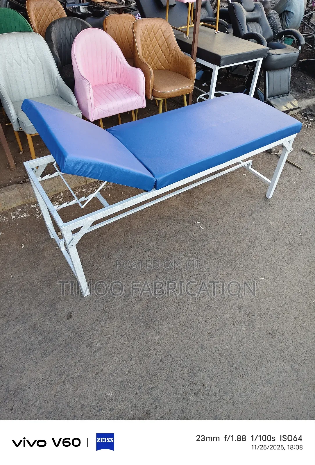 Examination Coach, White and Blue
