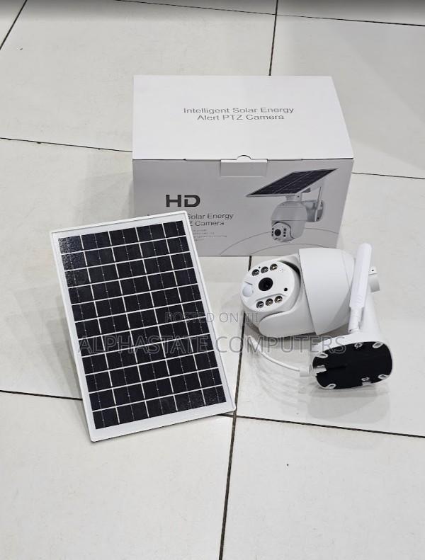 Solar PTZ CCTV Camera With Motion Detection Outdoor Wireless Camera