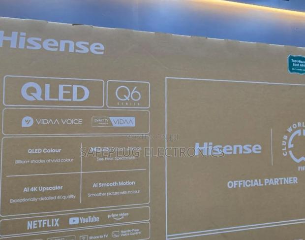 Hisense 55q6g Uhd Qled Smart Tv | Dolby Vision | Voice Remote | - main view
