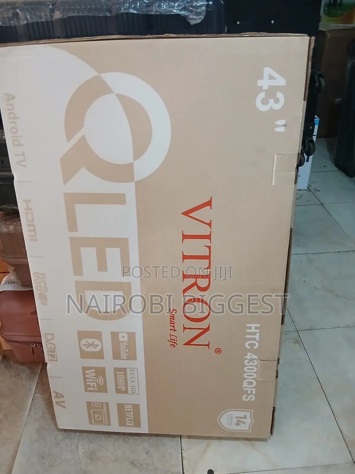 Vitron 43 Inches Smart Qled Television