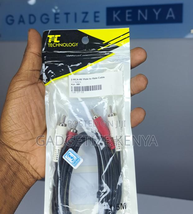 2-Rca Av Male to Male Cable - thumbnail 2