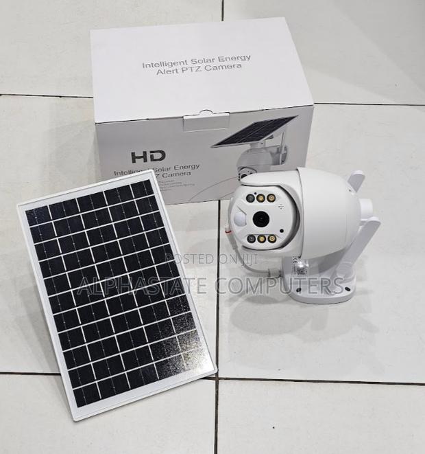 Wireless Hd Solar Powered PTZ Surveillance Camera Outdoor Security - main view