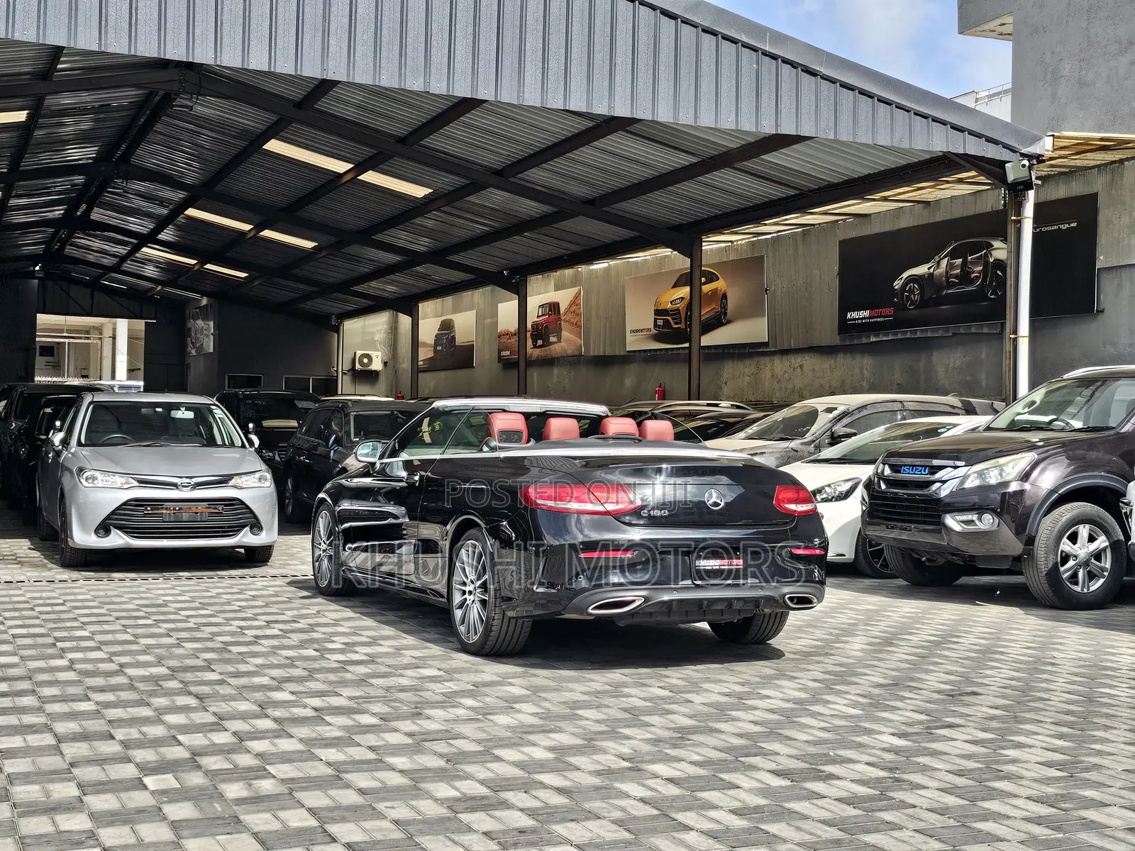 Mercedes-Benz C180 2017 Black