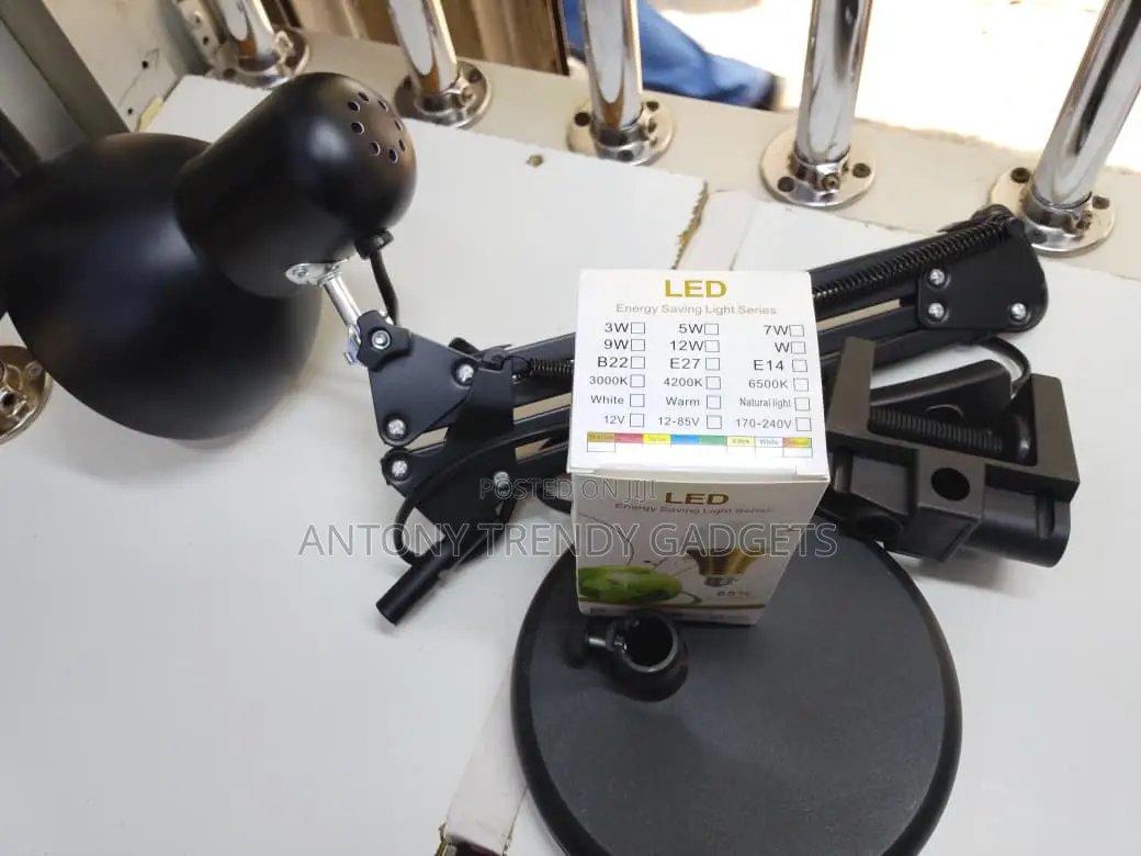 Swing Arm Desk Lamp Metal Clamp Lamp For Study Office