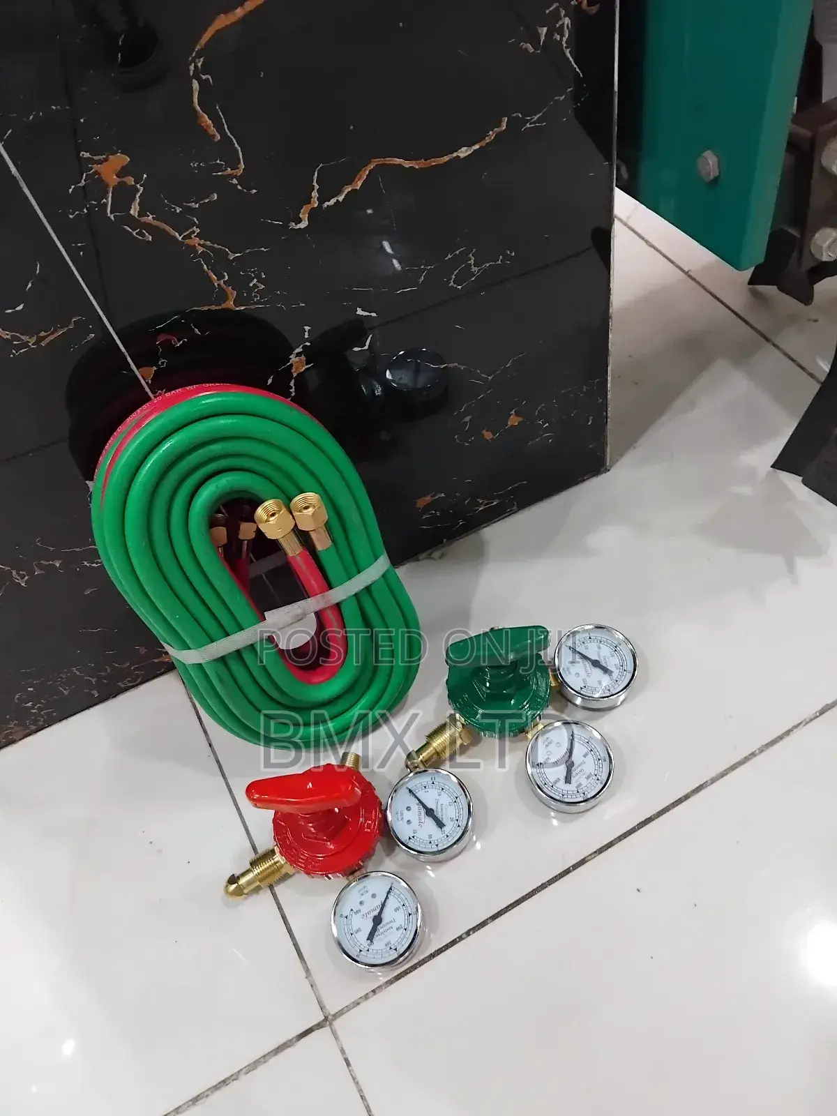 Heavy Duty Gas Flow Regulator Set