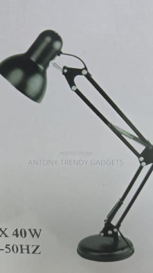 Adjustable Swing Arm Table Lamp With Desk Clamp Option - thumbnail 2