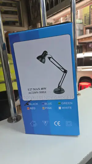 Adjustable Swing Arm Table Lamp With Desk Clamp Option