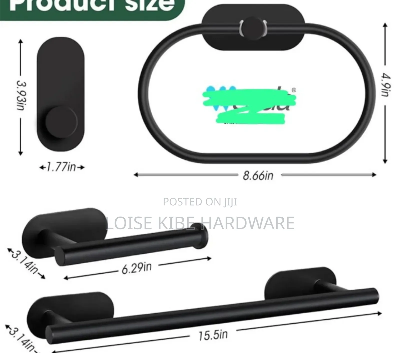 Set Items for Bathroom Accessories Available