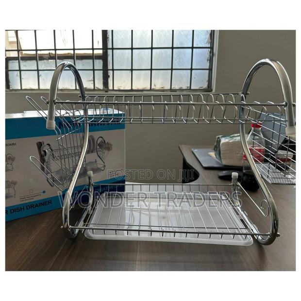 2layer Stainless Steel Dishrack - main view