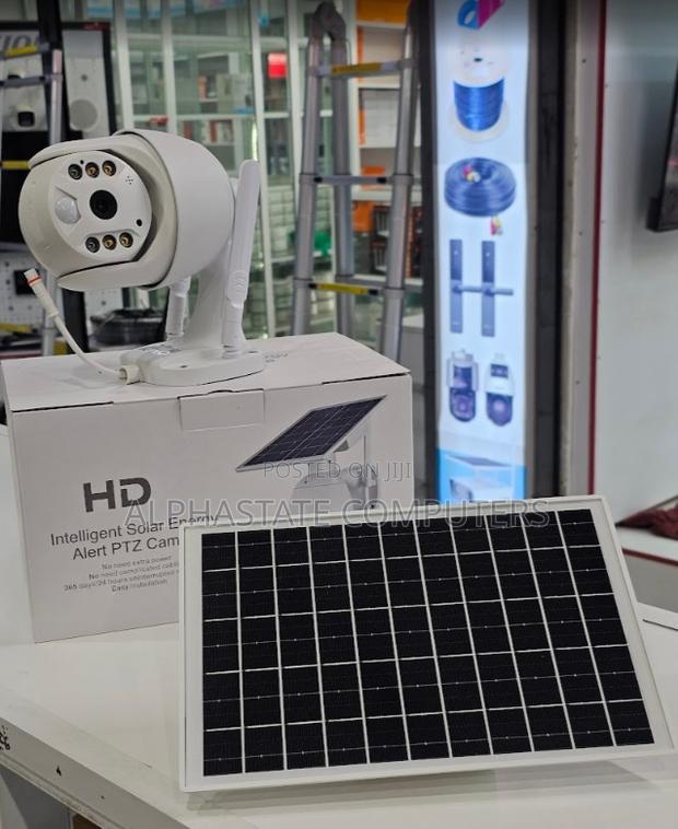 Outdoor Solar Hd PTZ Camera With Wireless Connectivity, Motion Alert