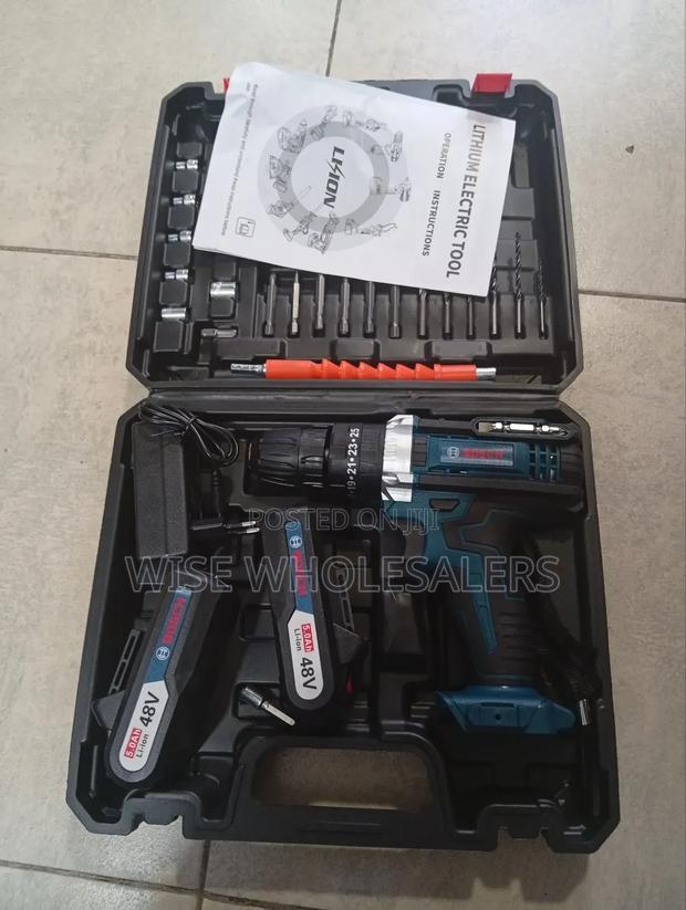 Bosch 48v Cordless Drill Set. √
