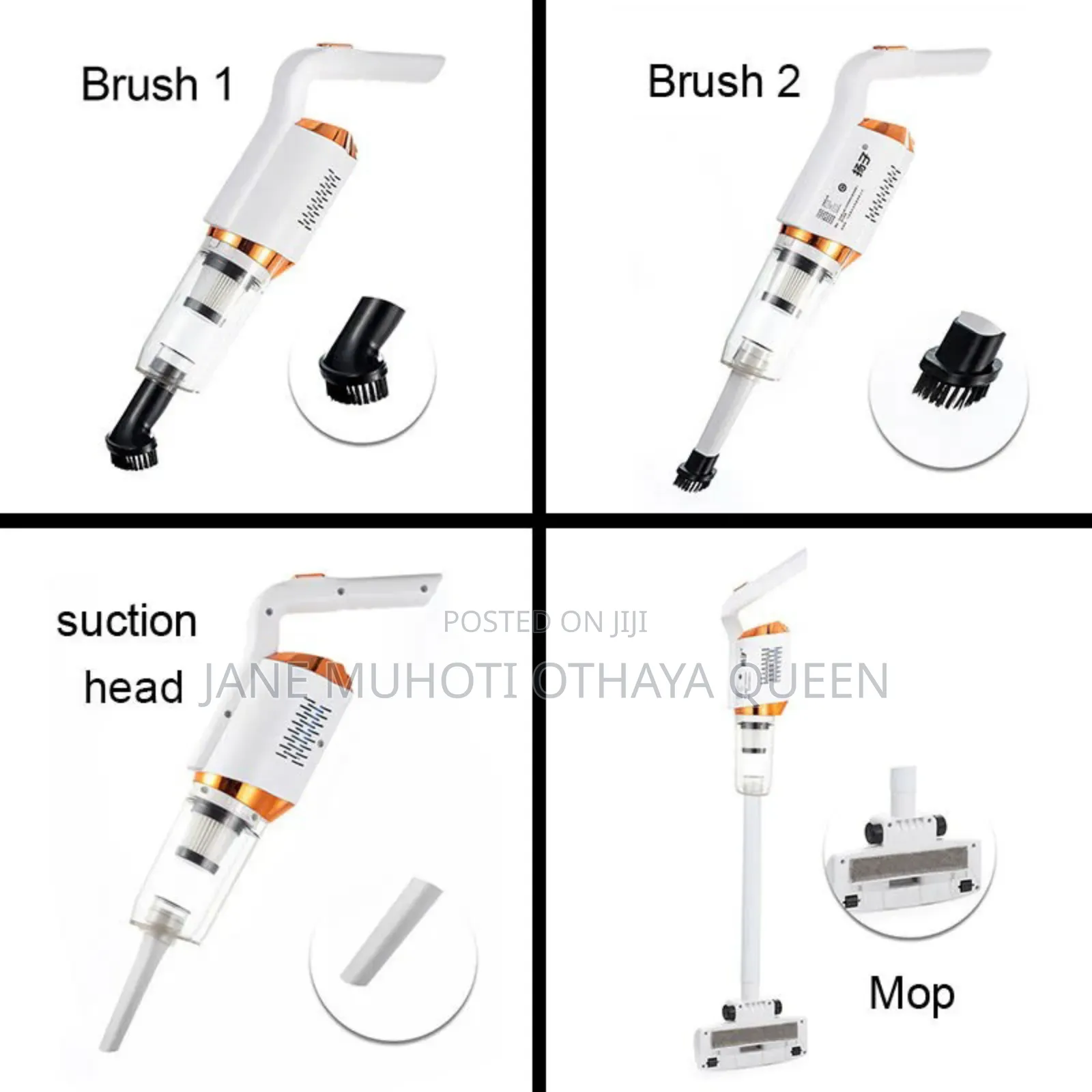 *120w Wireless Rechargeable Car/ Home Vacuum Cleaner